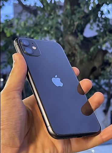 iphone usb: IPhone 11, 128 GB, Qara, Zəmanət, Kredit, Simsiz şarj — 2