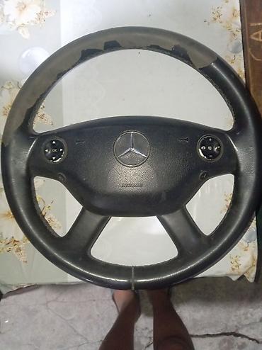 mercedes gls: Mersedes-Benz sükan çarxı - Orijinal Mersedes-Benz emblemi və airbag — 2
