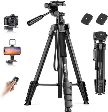 Digər foto və video aksesuarları: 👉QİYMƏTLƏR 39 AZN BAŞLAYIR ✅️Orginal ve Yüksek Keyfiyyetli Tripod — 18