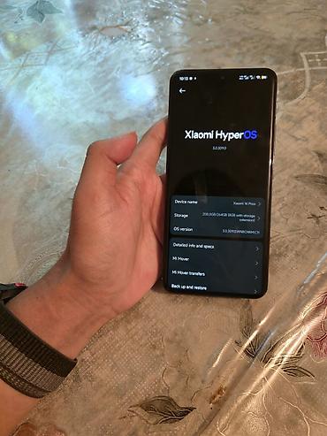 meizu 15: Xiaomi, 14 Pro, Б/у, 256 ГБ, цвет - Черный, 2 SIM — 1