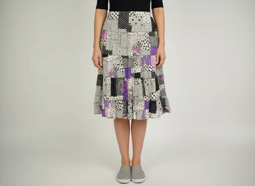 spódnice trapezowe allegro: Women`s skirt, size L (EU 40)