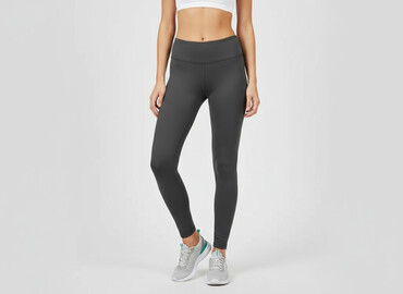 prążkowane legginsy damskie: River Island, Legginsy Sportowe damskie, rozmiar 2XS