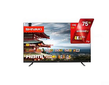 Техника и электроника: SHIVAKI 75NUCH900 75" Smart 4K UHD LED TV Bütün kateqoriyalar • — 1