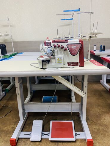 Промышленные швейные машинки: Дулипу 5 нитка 🪡 
жаны иштелген емес
