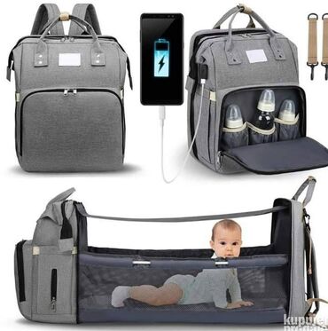 garderoba za decu: 2u1 ranac i krevetić za bebu 3000 din Unapređena verzija torbe za bebu