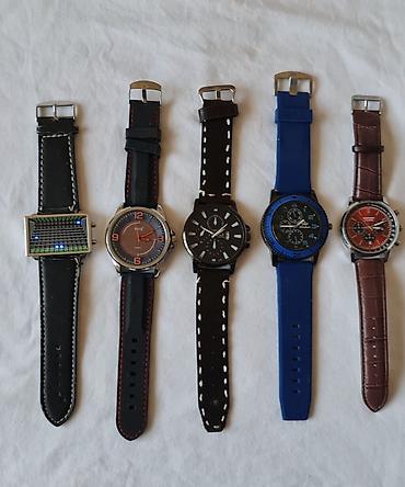 Ručni satovi: Set ručnih satova – 5 komada, razni modeli - LED digitalni sat sa — 2