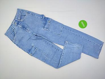 jeansy drip: Sinsay, Spodnie cargo damskie, rozmiar S — 2