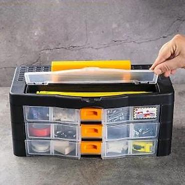 Ostali alati i mašine: Plastični prenosivi organizator sa fiokama – Super-Bag Organizer — 17