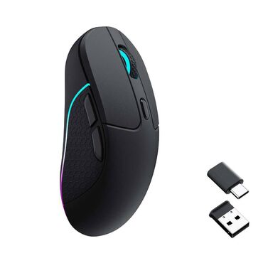 беспроводная компьютерная мышка: Keychron M3 mini wireless (черный и белый цвет) Описание в