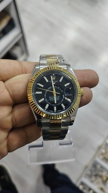 meta eynək: Məhsul: Kvars mexanizmlə işləyən kişi qol saatları (ROLEX üslubunda — 10