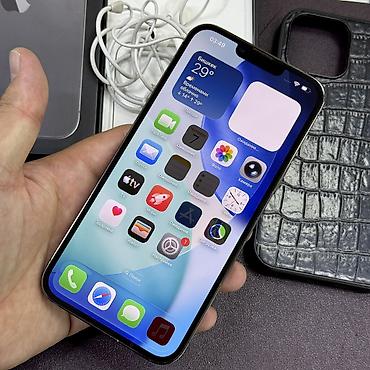 Apple iPhone: IPhone 13 Pro Max, Б/у, 256 ГБ, Space Gray, Коробка, Наушники, Чехол, 83 % — 5