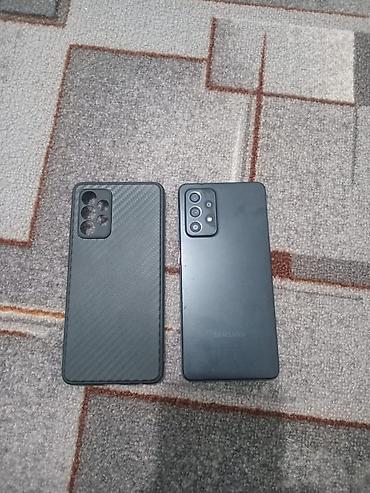 Смартфон Samsung Galaxy A-серии (черный) + защитный чехол -