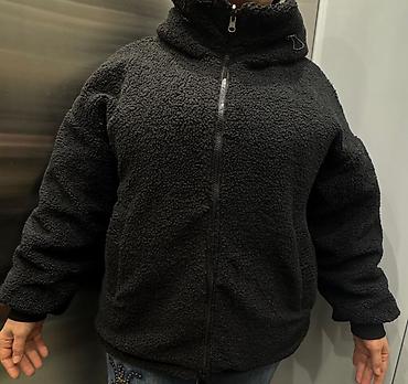 Qara rəngli ikiüzlü qış gödəkçəsi - Reversibl dizayn: bir üzü yumşaq lalafo.az -da Qara rəngli ikiüzlü qış gödəkçəsi - Reversibl dizayn: bir üzü yumşaq
