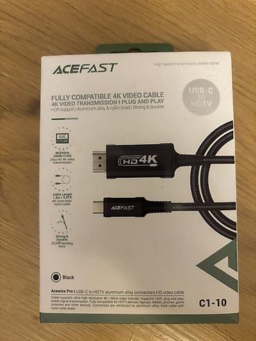 thunderbolt hdmi kabel: ACEFAST C1-10 USB‑C to HDTV 4K Video Kabeli - Tam uyğun 4K video — 1