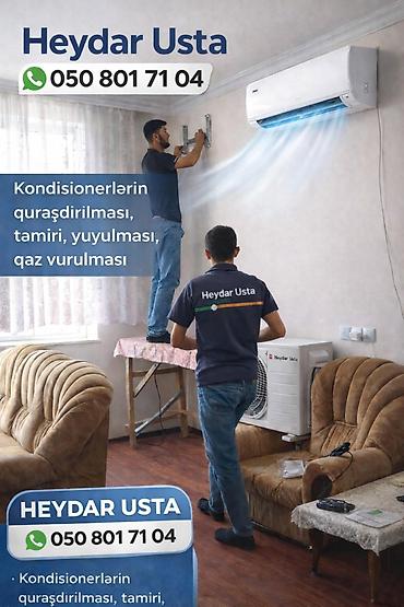 Kondisioner təmiri: Təmir, Split kondisionerlər, Quraşdırılma — 1