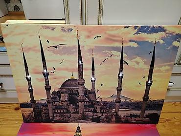 divar dekorları: LED işıqlı divar tabloları – İstanbul mövzusu - Mövzu: Taksim–Tünel — 8