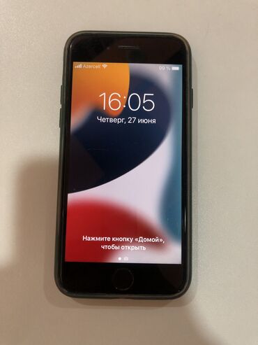iphone: IPhone 7, 32 ГБ, Черный, Гарантия, Отпечаток пальца, С документами