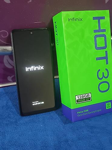 Infinix: Infinix Note 30, Б/у, 128 ГБ, цвет - Черный, 2 SIM — 8