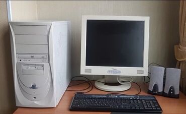 монитор type c: Монитор, Fujitsu, Колдонулган, LCD, 17" - 18"