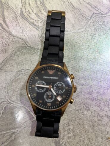атоми кальций цена: Emporio Armani kişi qol saatı - Korpus: qızılı rəngdə metal