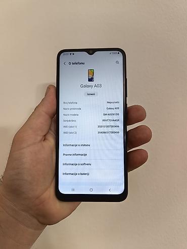 a51 polovan: Samsung A03 dual sim sim free, jača verzija sa 4/64 gb memorije. Uz — 5