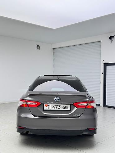 электро унаа: Toyota Camry: 2020 г., 2.5 л, Гибрид, Седан — 6
