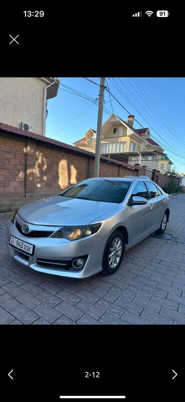 Toyota: Toyota Camry: 2013 г., 2.5 л, Автомат, Бензин, Седан