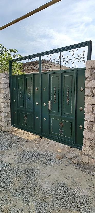 Ворота и комплектующие: Hər kəsə salam. Dəyərli müştərilər istənilən material və ölçüdə — 5