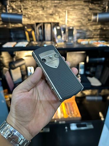 işdənmiş telefonlar: Vertu Constellation, rəng - Boz, Barmaq izi — 6