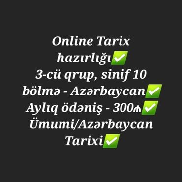 Əməkdaş axtarışı (vakansiyalar): 10-cu sinif və 3-cü qrup abituriyentlərdən ibarət tarix qrupu