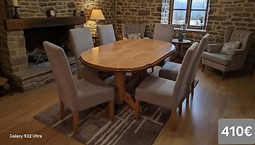 Stilske garniture: Trpezarijski setovi – više modela - Set 1 (prikaz 1 i 4) – 640€: - — 18