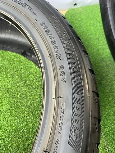 44 2: Шины 225 / 45 / R 18, Лето, Б/у, Пара, Легковые, Bridgestone — 4
