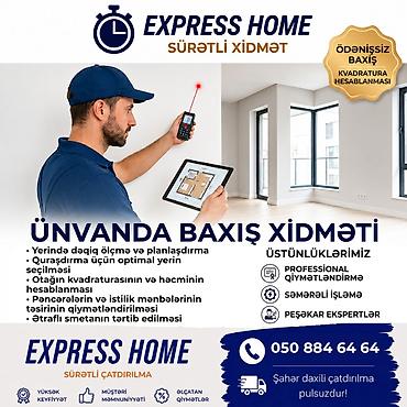 mega express: Express Home-dan pulsuz ünvanda baxış və smeta hesablanması. ​Əgər — 1