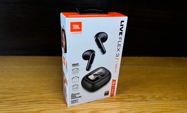 Микрофоны: Б/у Беспроводные (Bluetooth) Наушники, JBL, цвет - Черный
