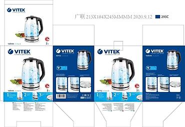 vitek: Электрочайник VITEK VT-7056 - Объем: 2 л - Корпус из термостойкого — 1