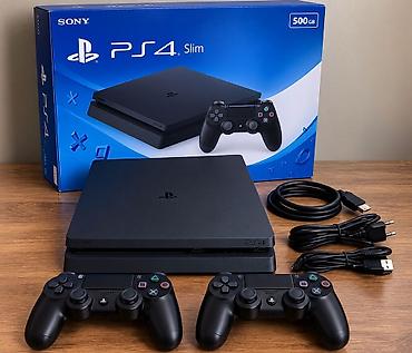 🎮 Продаю PS4 Slim 1TB (прошитая) ✅ Память 1TB ✅ Более 20 топовых игр