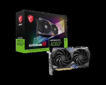 Жёсткие диски (HDD): Видеокарта MSI GeForce RTX 4060, 8 ГБ, Б/у