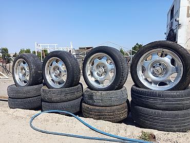 r16 mersedes: İşlənmiş Disk təkər Mercedes-Benz 215 / 55 / R 16, 5 Boltlu — 1