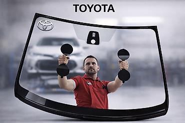 padpres: Toyota ön şüşəsi və quraşdırma xidməti - Toyota modelləri üçün uyğun — 1