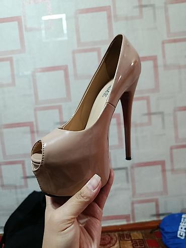 Туфли: Лодочки YOU&ME на высокой шпильке с открытым мыском (peep toe) - — 1