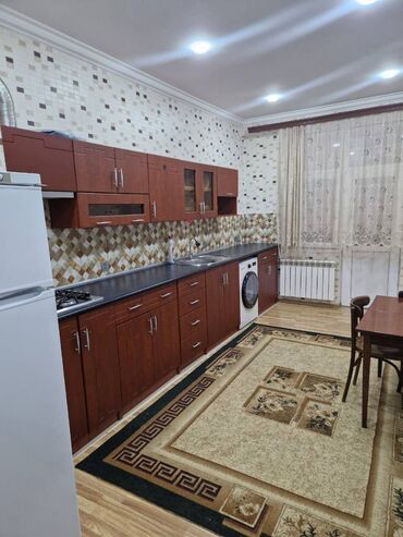 Uzunmüddətli kirayə mənzillər: Əhmədli metrosunun çıxışında, 16 mərtəbəli binanın 8-ci mərtəbəsində 2 — 9