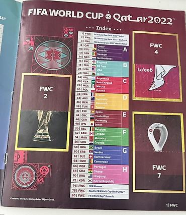 panini: PANINI FIFA World Cup Qatar 2022 rəsmi lisenziyalı stiker albomu 450 — 2