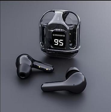 zaryadka apple watch: Şəffaf displeyli TWS Bluetooth qulaqlıq - Dizayn: Kompakt şarj qutusu — 1