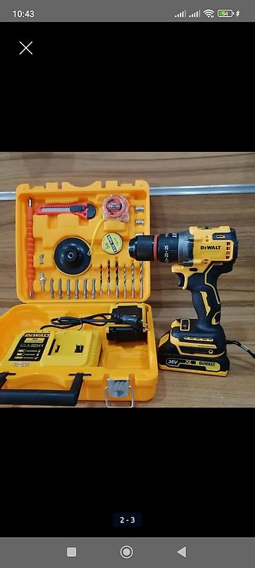dewalt drel: Yeni Drel dəsti, Drel-şurupaçan — 2