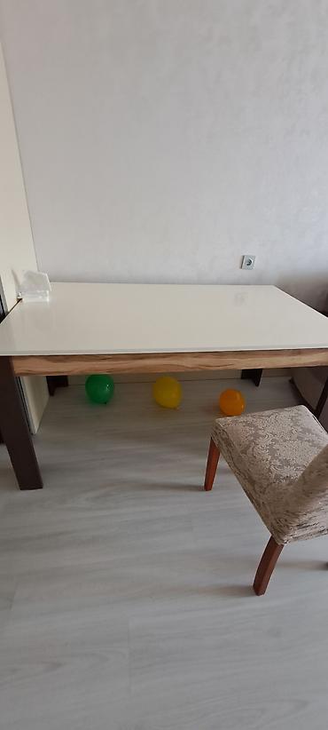 masa desti ikinci el: Qonaq masası, İşlənmiş, Açılmayan, Laminat, Dördbucaq masa — 2