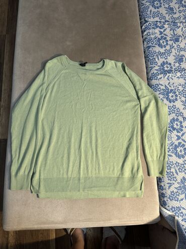 qadın geyimleri: Женский свитер M (EU 38), L (EU 40), цвет - Зеленый