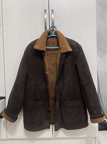 теплое полупальто: Мужское пальто, 2XL, Acousma, Новый, цвет - Коричневый — 1