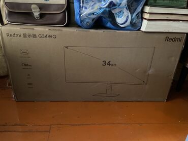 монитор 23: Монитор, Xiaomi, Жаңы, 34" - 35"