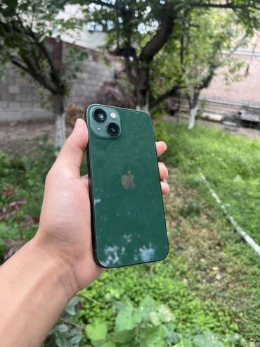 бу айфоны бишкек: IPhone 13, Колдонулган, 128 ГБ, Жашыл, 99 %