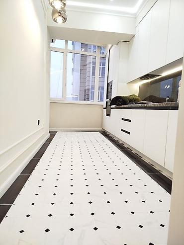 Укладка плитки: Плиточные работы: укладка керамогранита «кабанчик 8×8» с вставками - — 6